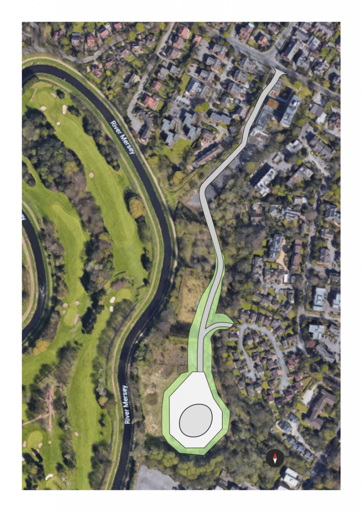 HS2 works overlaid on a a photo